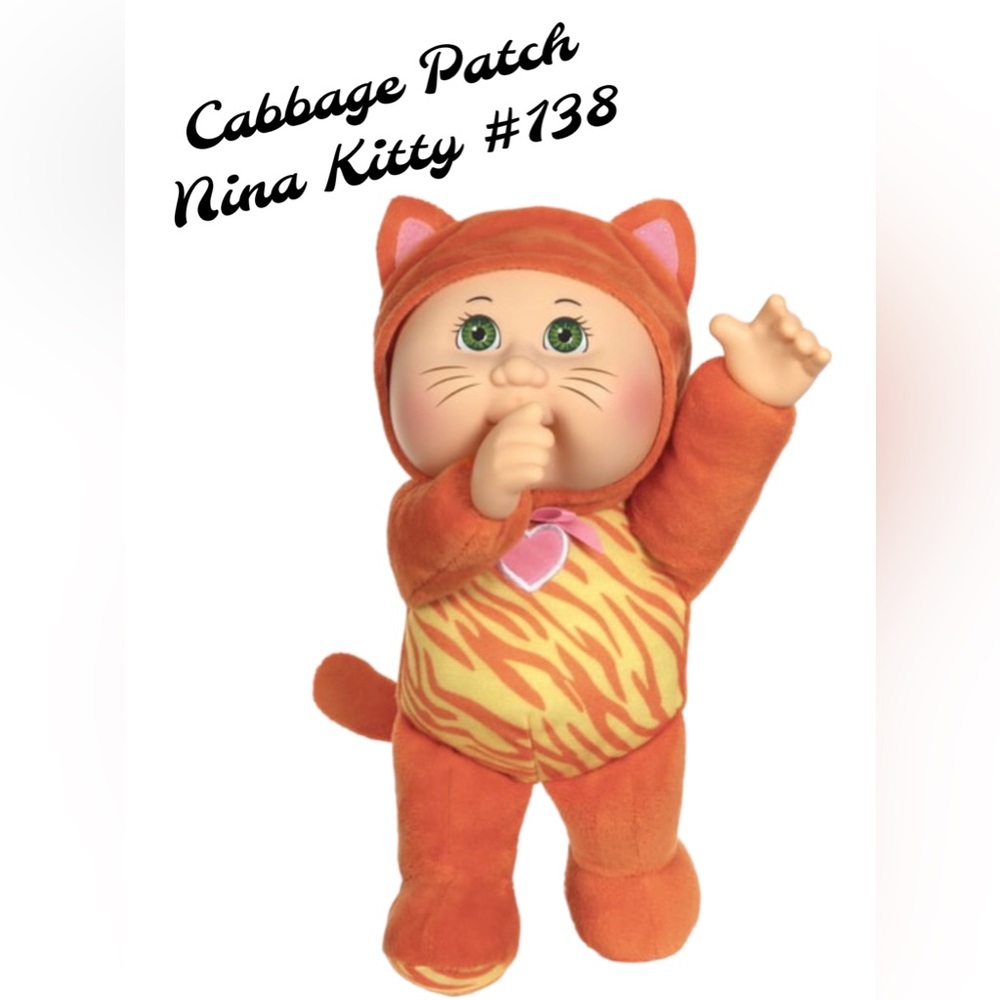 #138 Nina Kitty - Exotic Friends - Cabbage Patch Kids Cuties